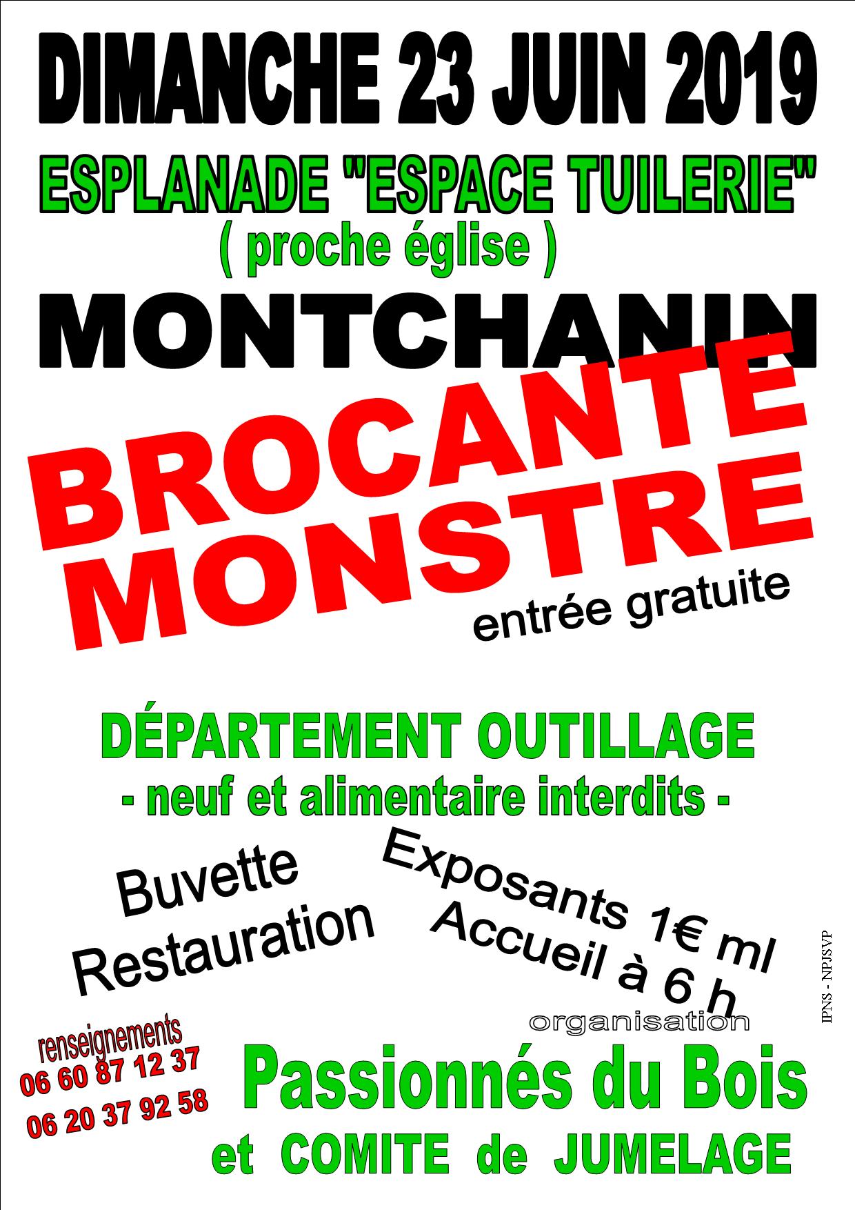 AFFICHE brocante 2019