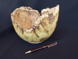 Bol en Loupe d'Acacia