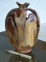 Vase en Racine de Prunier