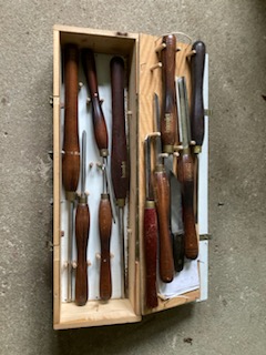 Outils avec tour à bois