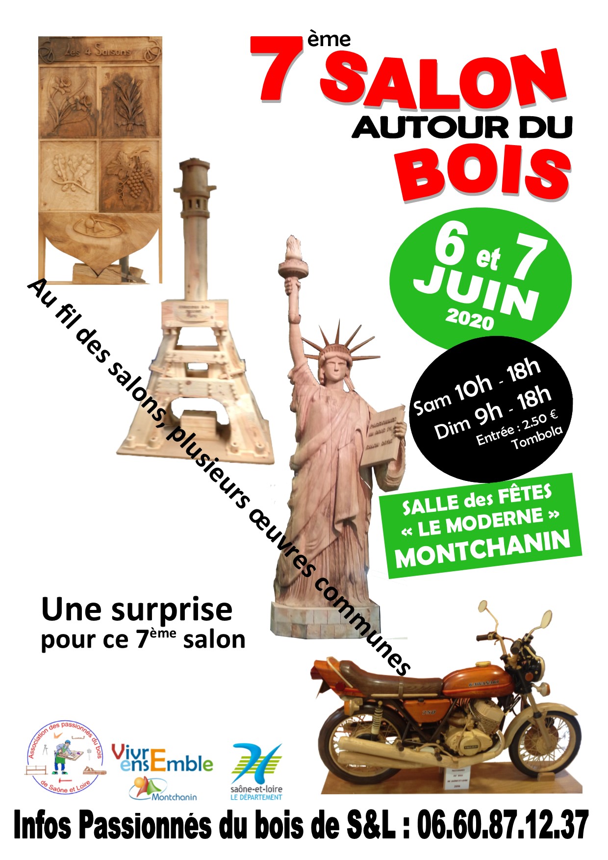 affiche salon du bois 2020 fond blanc   Copie